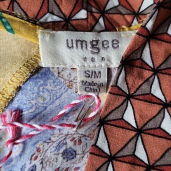 Umgee  Floral / Ditsy  Print Long Kimono NWT Sz S/M - Picture 12 of 13
